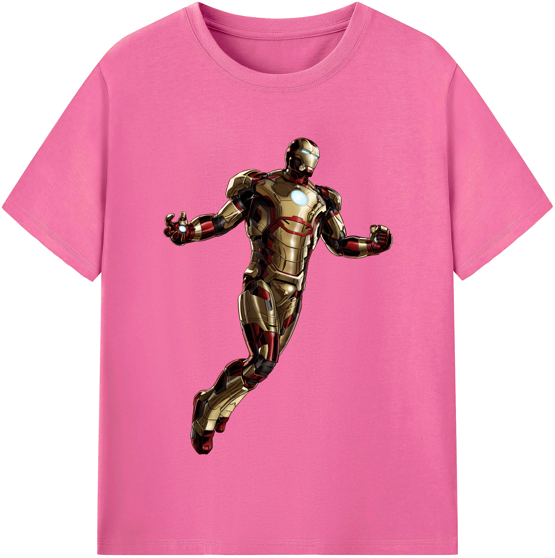 （画像用） アベンジャーズ The Avengers レディースカジュアルプリントTシャツ（綿100％）